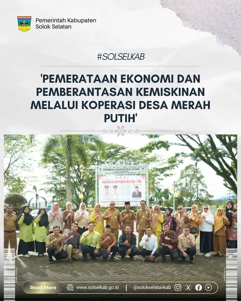 Pemerataan Ekonomi dan Pemberantasan Kemiskinan Melalui Koperasi Desa Merah Putih